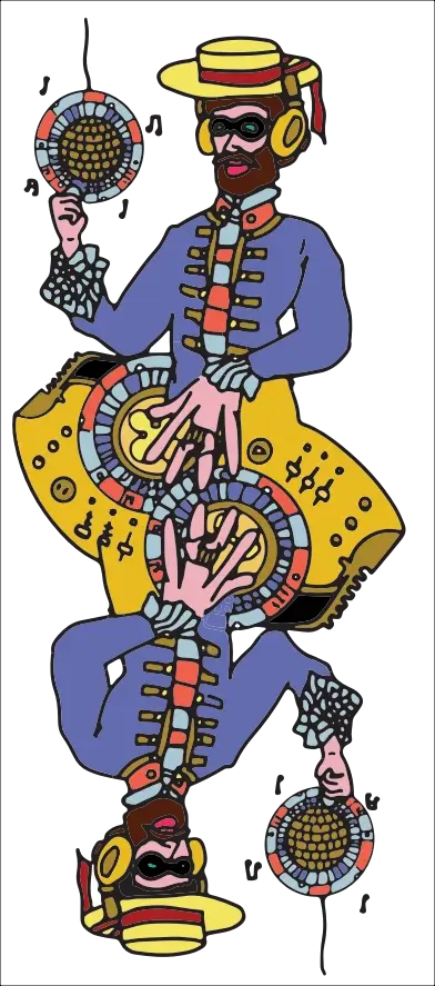 Carta 8 del mazzo Maffio