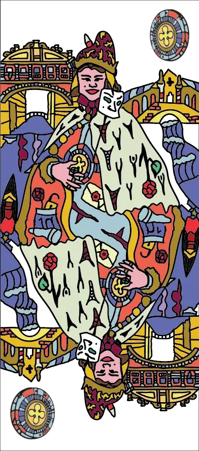 Carta 10 del mazzo Maffio