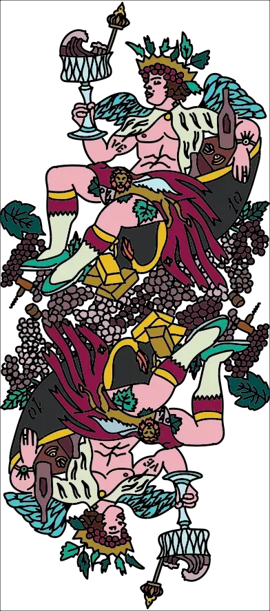 Carta 20 del mazzo Maffio