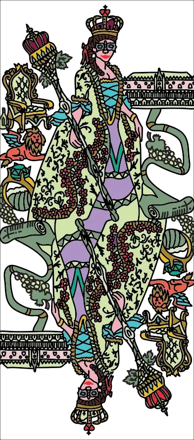 Carta 30 del mazzo Maffio