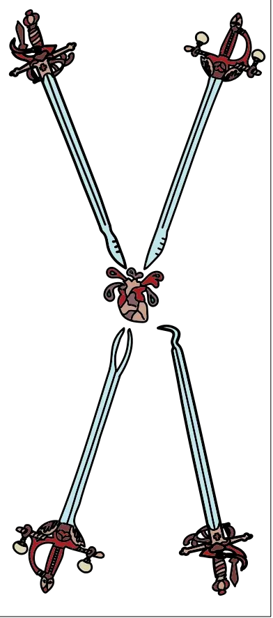 Carta 34 del mazzo Maffio