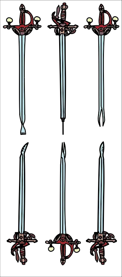 Carta 36 del mazzo Maffio