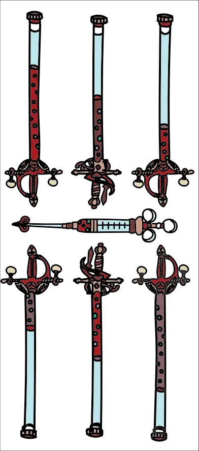 Carta 37 del mazzo Maffio