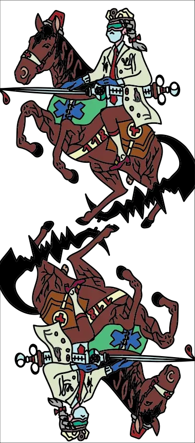 Carta 39 del mazzo Maffio